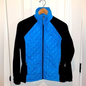 Lauren Ralph Lauren   S  ActiveWear Light ZipFront Faux Turtleneck Jacket
